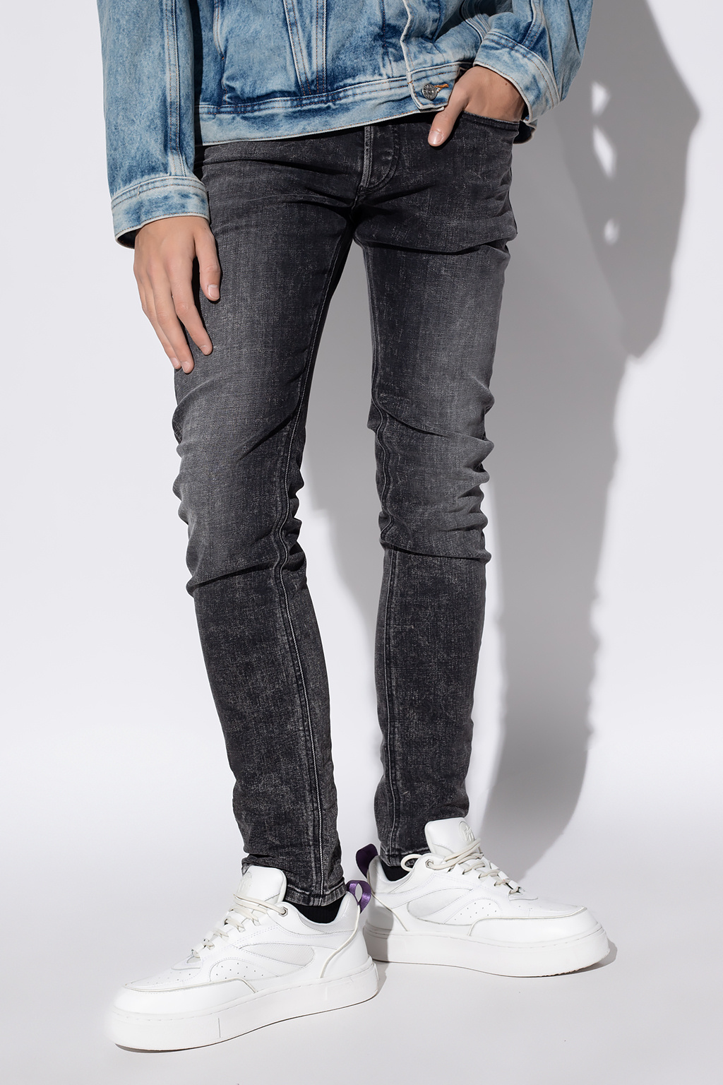 Grey Sleenker skinny jeans Diesel CamaragrancanariaShops TC